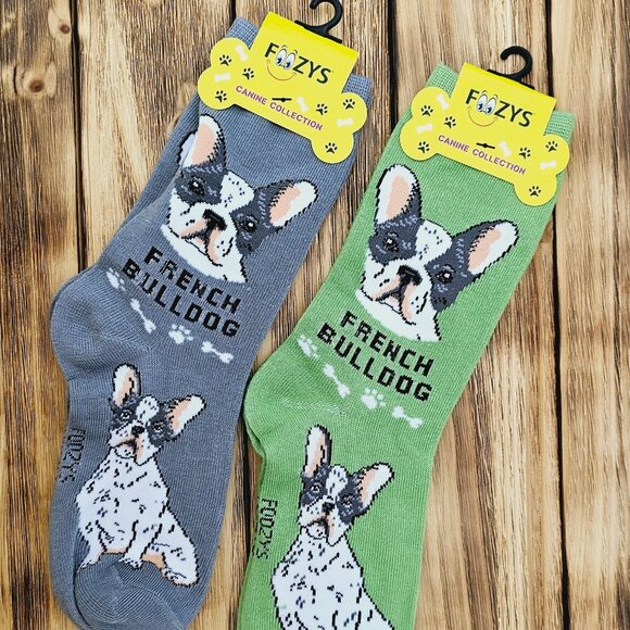 Canine Foozys Socks - French Bulldog - Picture 1 of 1